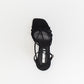 Unreal Women Sq Toe Strappy Heeled Sandal _ 140628