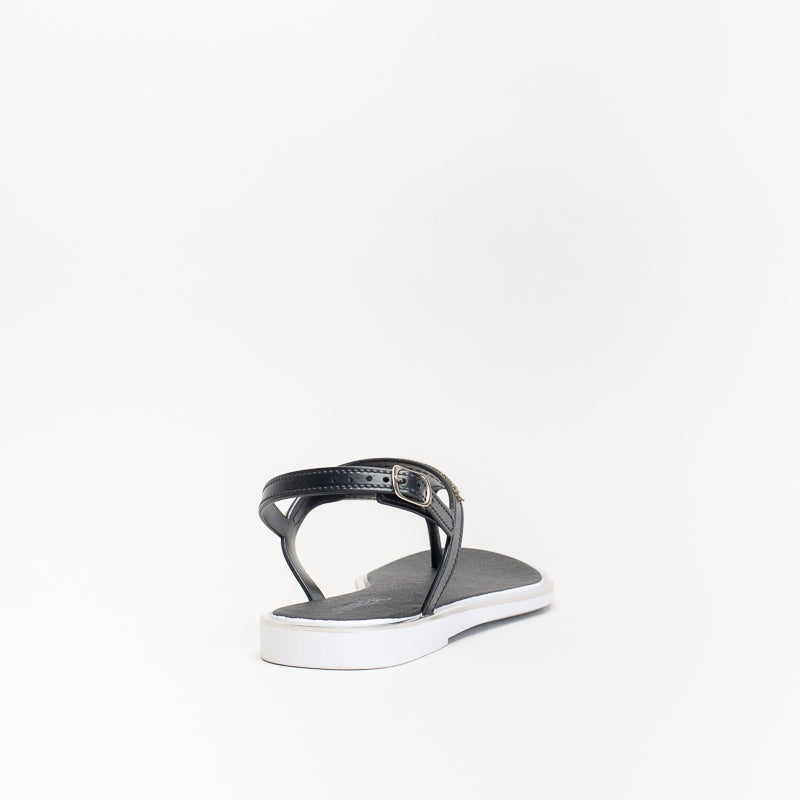 Black diamante jelly sandals hotsell