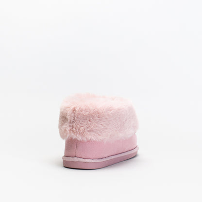 Unreal Women Low Cut Fur Booties _ 146825