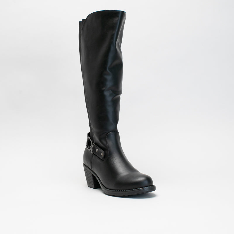 Giovanni Women Comfort Wider Calf Heeled Boot _ 147266