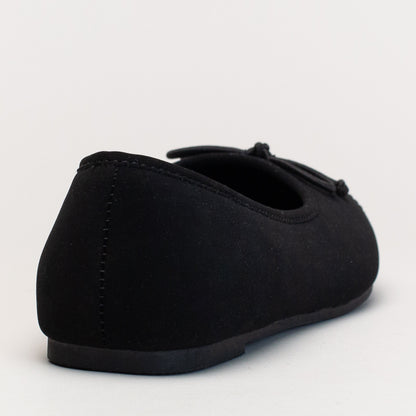 Toe cap pump with spagetti bow _ 166310