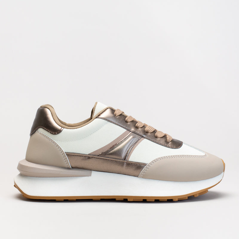 Bronze Retro Sneaker _ 166259