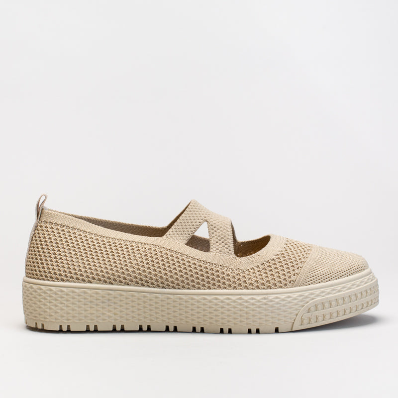 Slip On With Cross Strap Detail _ 170341