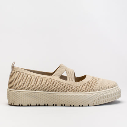 Slip On With Cross Strap Detail _ 170341