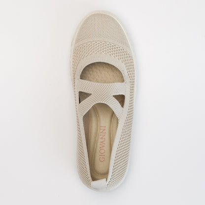Slip On With Cross Strap Detail _ 170341