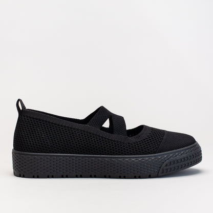 Slip On With Cross Strap Detail _ 170338