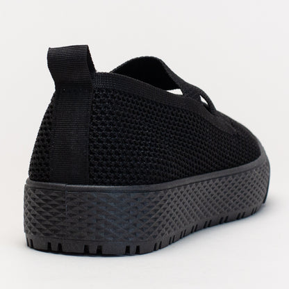 Slip On With Cross Strap Detail _ 170338