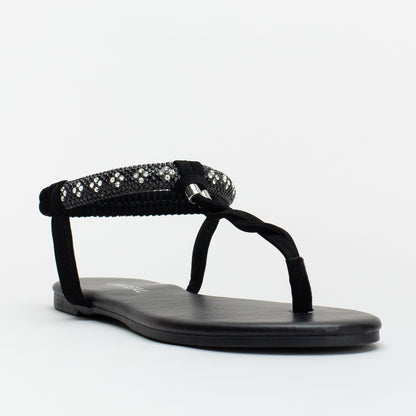 Women's Unreal Diamante Thong Sandal _ 157562