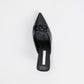 Unreal Women Pointy Heeled Mule _ 137731