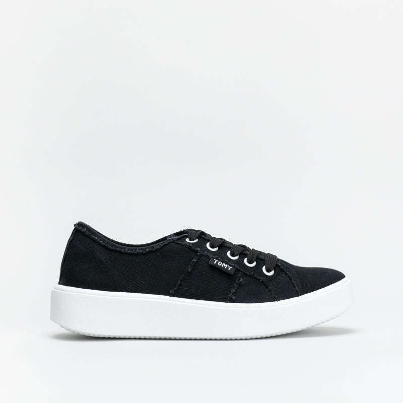 Tomy Women  Canvas Lace-Up Platform _ 139664