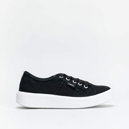 Tomy Women  Canvas Lace-Up Platform _ 139664