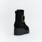Unreal Women Wedge Buckle Boot _ 137515
