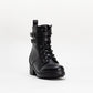Unreal Women Double Strap Military Boot _ 135605