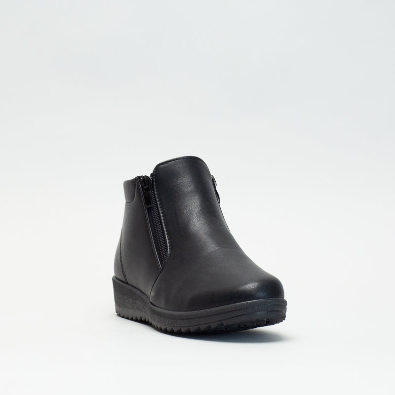 Women's Comfort Side Zip Ankle Boot _ 135791