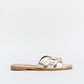 Unreal Women Knotted Flat Mule Sandal _ 144809