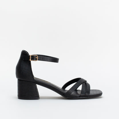 Unreal Women Mid Block Heel Sandal _ 145309