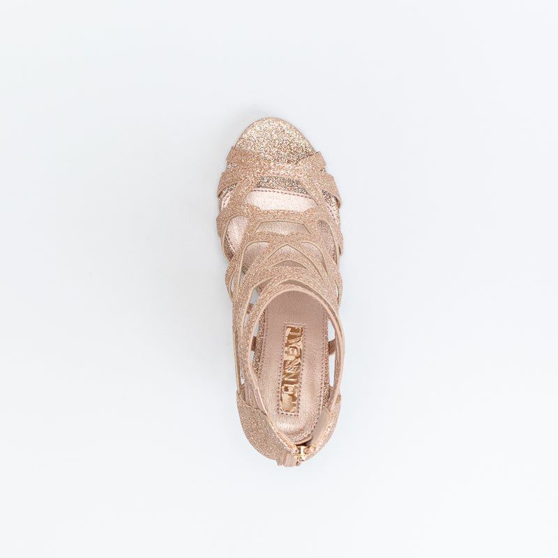 Unreal Women Glitter Hybrid Heeled Shoe _ 140602