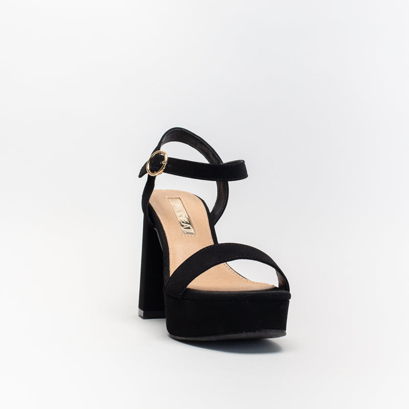 Unreal Women Sq Toe Platform Block Heel Sandal _ 140637