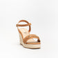 Unreal Women Espadrille Sq Toe Wedge _ 140665