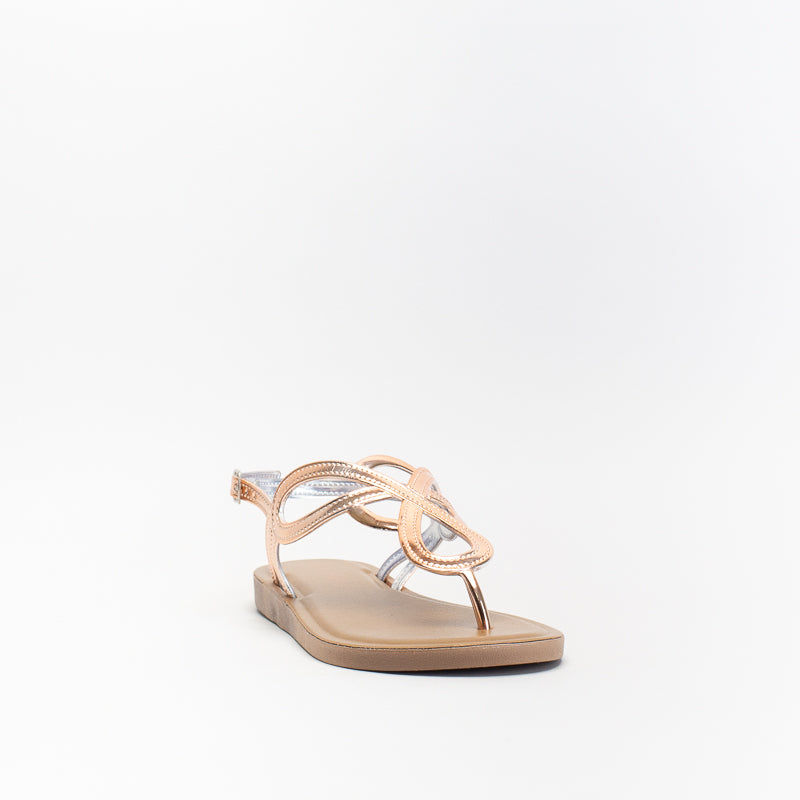 Unreal Women Patent Jelly Thong Sandal _ 140439