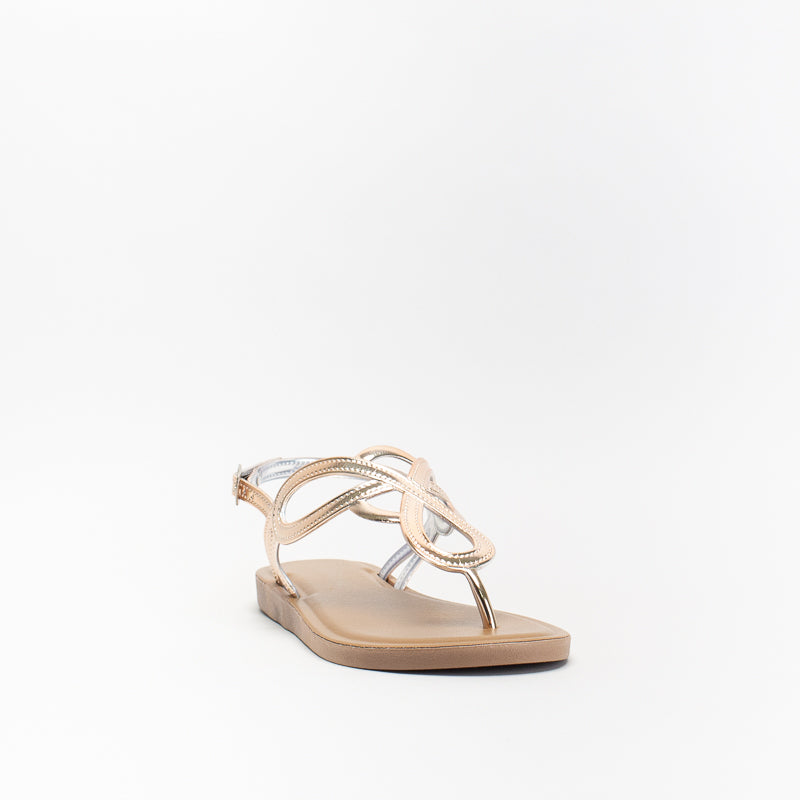 Unreal Women Patent Jelly Thong Sandal _ 140439