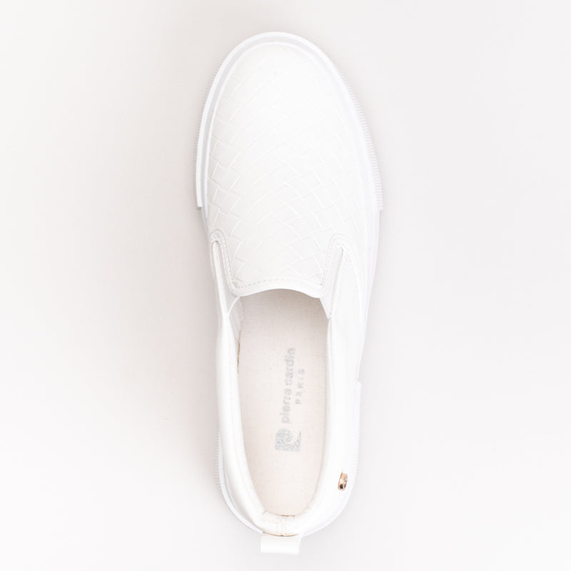 Pc Weave Gusset Slip On Sneaker _ 166356