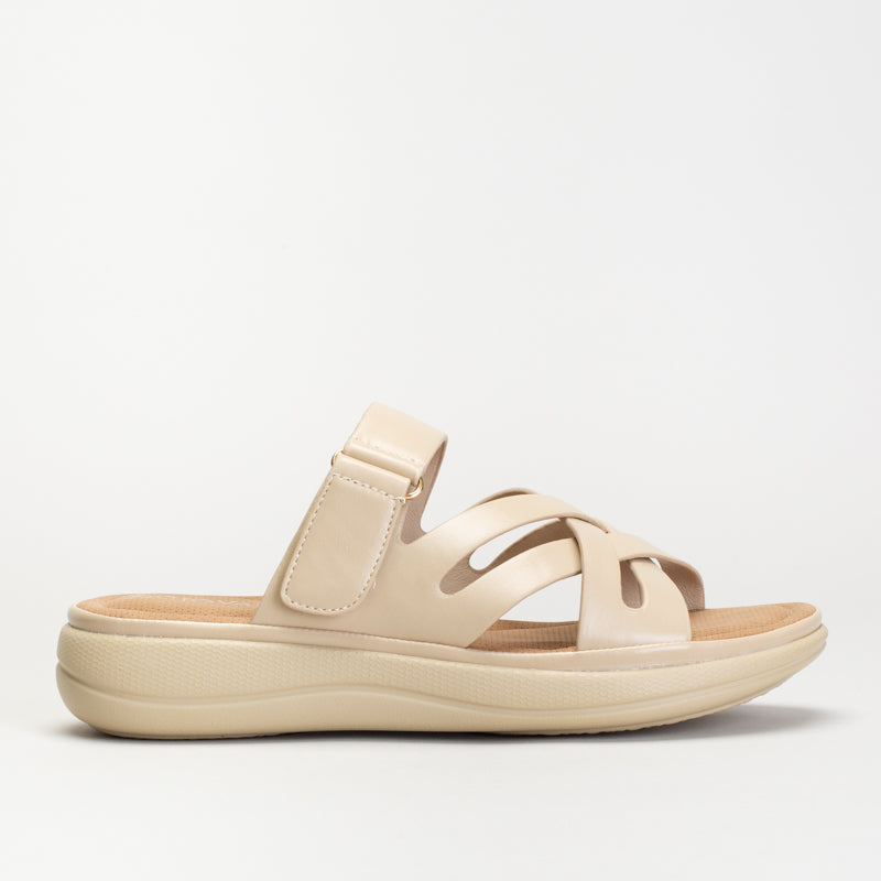 Knit Upper Comfort Slide _ 167102