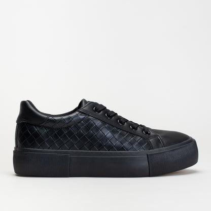 Pc Weave Lace Up Sneaker _ 166357