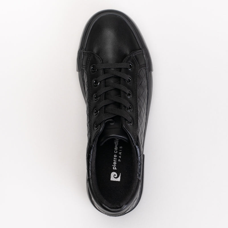Pc Weave Lace Up Sneaker _ 166357