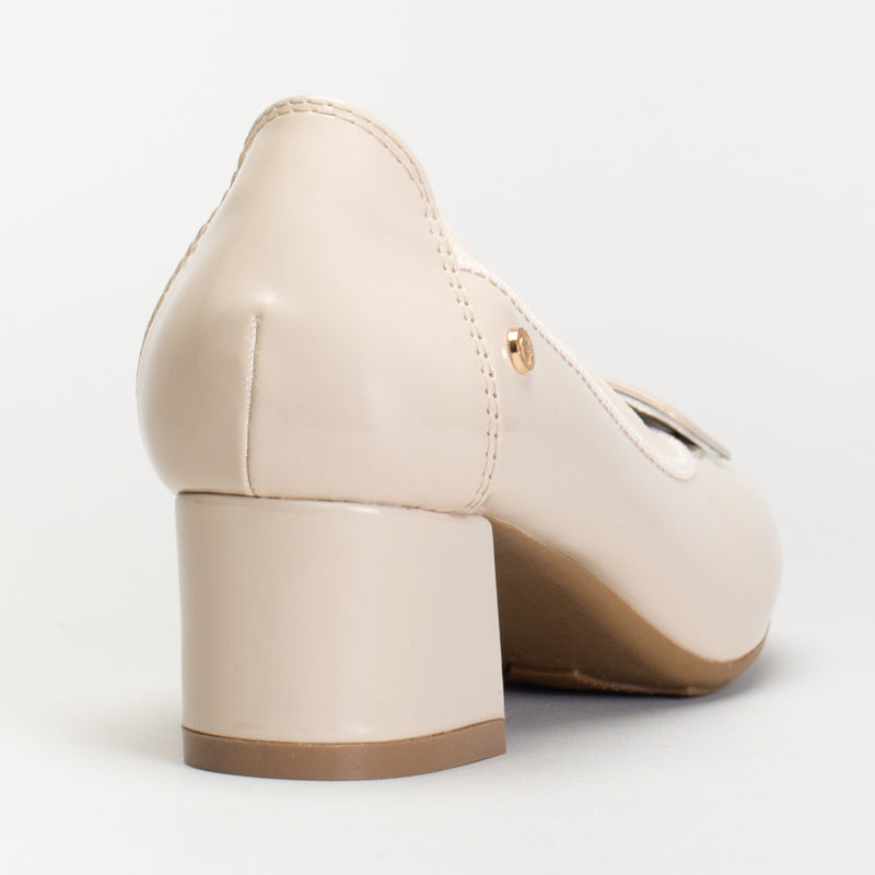 Block Heel With Oversized Trim _ 170284
