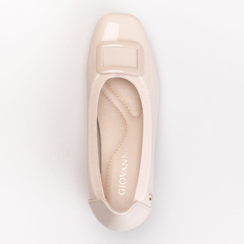 Block Heel With Oversized Trim _ 170284