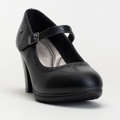 Brogue Block Heel _ 166406