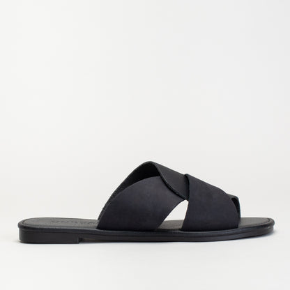Knot Strap Leather Sandal _ 171608