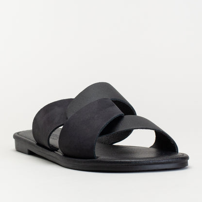 Knot Strap Leather Sandal _ 171608