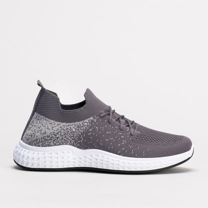 Men's Two Tone Knit Trainer_ 147710