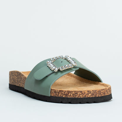 Footbed Slide Sandal _ 161959