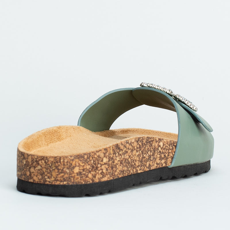 Footbed Slide Sandal _ 161959