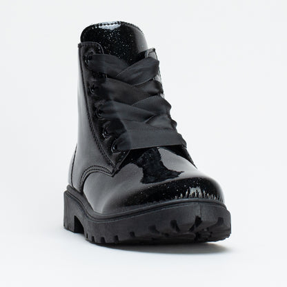 Glitter Boots with Ribbon Laces _ 159430