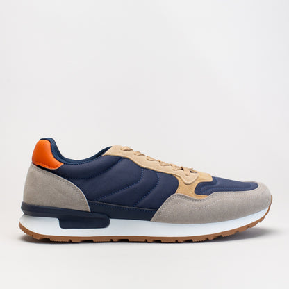 Colour block sneaker - navy _ 165615