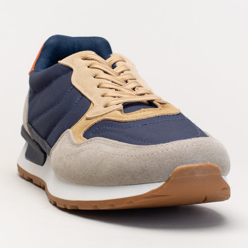Colour block sneaker - navy _ 165615