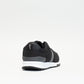 Mancini Men Charcoal Pu Retro Trainer _ 136159