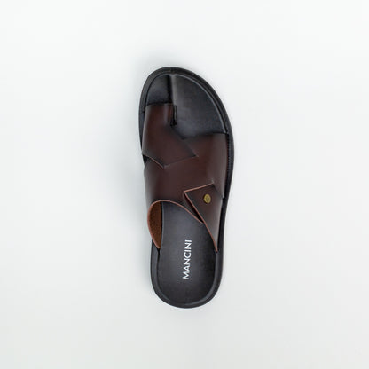 Mancini Men High Shine Sandal _ 150811