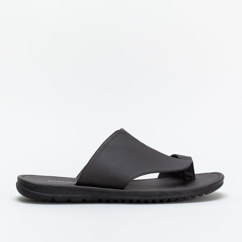 Mancini Men Toe Loop Sandal With Embossed Upper _ 145589