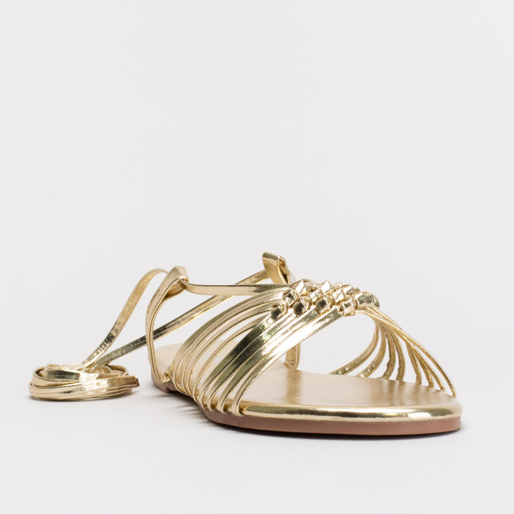 Women's Unreal Strappy Up Leg Sandal _ 155709