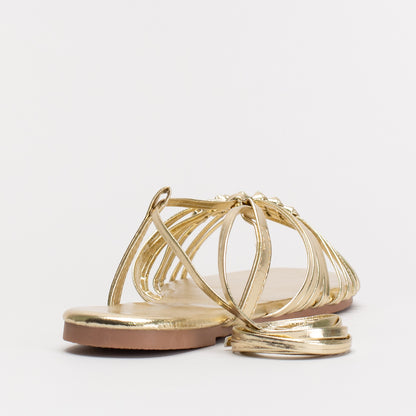 Women's Unreal Strappy Up Leg Sandal _ 155709