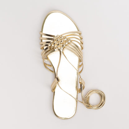 Women's Unreal Strappy Up Leg Sandal _ 155709