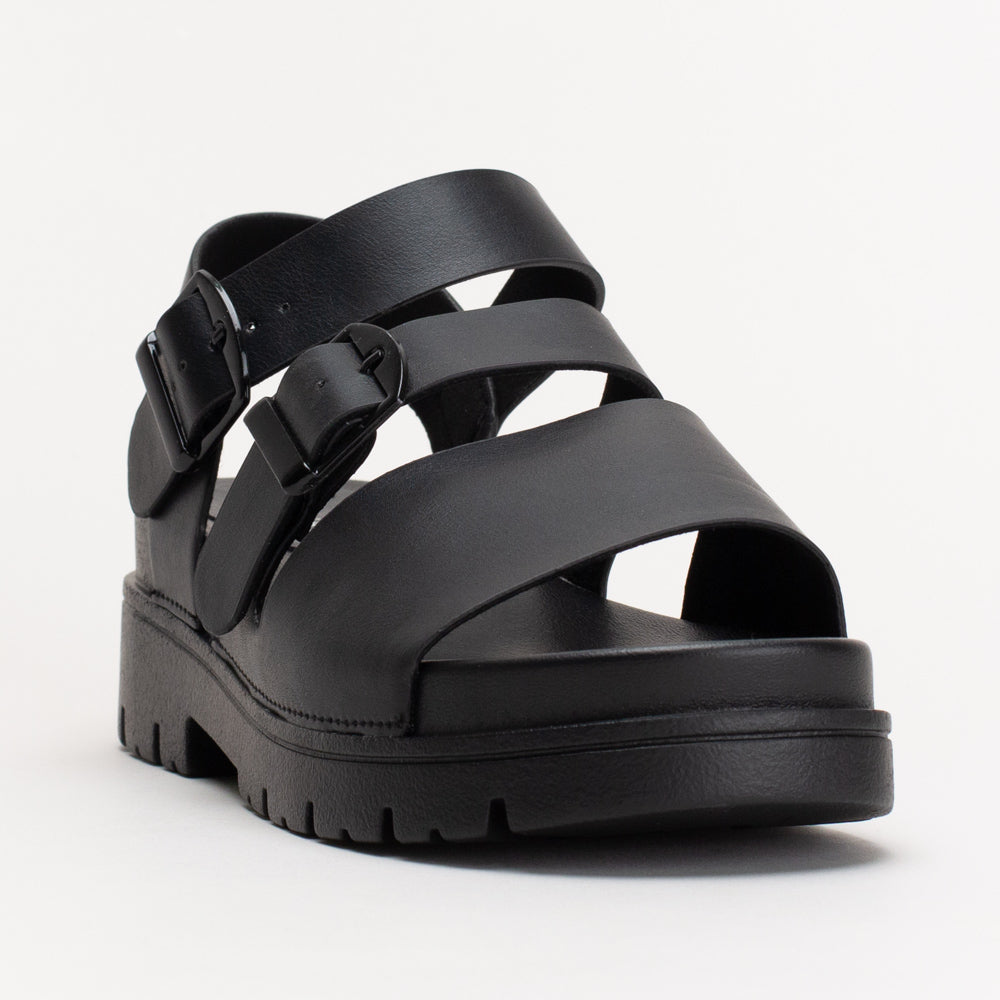 Ladies Unreal Chunky Platform Sandal _ 155161