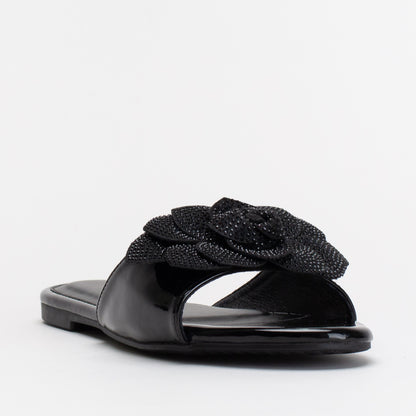 Unreal Women Rose Diamante Slide _ 155361