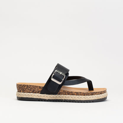 Flatform buckle thong _ 166942