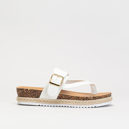 Flatform buckle thong _ 166943